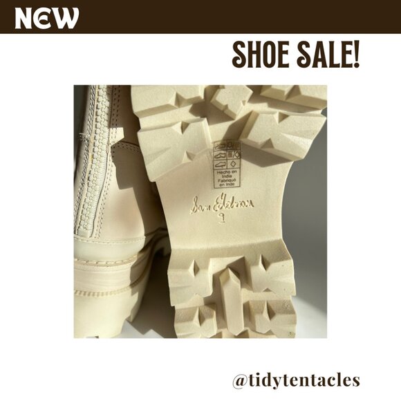 NEW Sam Edelman Women's Genia Leather Boots, 9 (B,M) - Picture 5 of 6